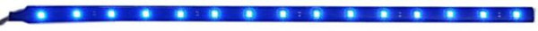 LED PÁSKA AUTOLAMP samolepící 30 cm 15 ks SMD LED - modrá