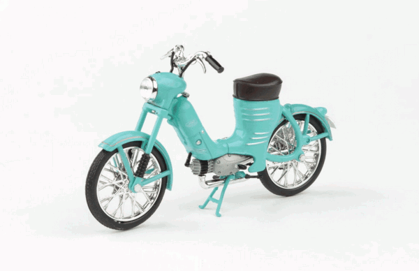 JAWA 50 PIONÝR "PAŘEZ" (1955) - 1:18 - ABREX - Zelená Světlá