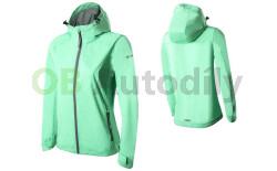 DÁMSKÁ SOFTSHELLOVÁ BUNDA ŠKODA electric green original, L