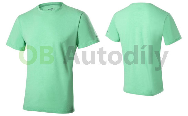 PÁNSKÉ TRIČKO ŠKODA electric green original, L