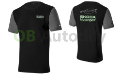 PÁNSKÉ TRIKO ŠKODA MOTORSPORT original design 2023, M