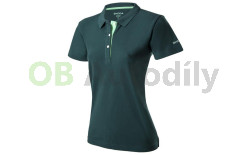 DÁMSKÁ POLOKOŠILE ŠKODA design 2023 original emerald green, L