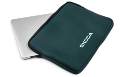 OCHRANNÉ POUZDRO ŠKODA na LAPTOP original design 2023 - emerald green