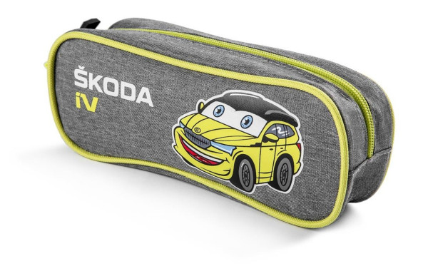 DĚTSKÝ PENÁL ŠKODA iV original - šedý