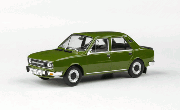 ŠKODA 120L (1982) - ABREX - 1:43 - Zelená Olivová