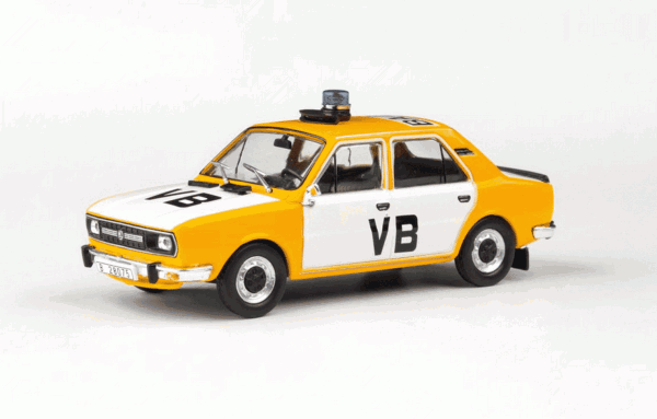 ŠKODA 120L (1982) - ABREX - 1:43 - Veřejná Bezpečnost