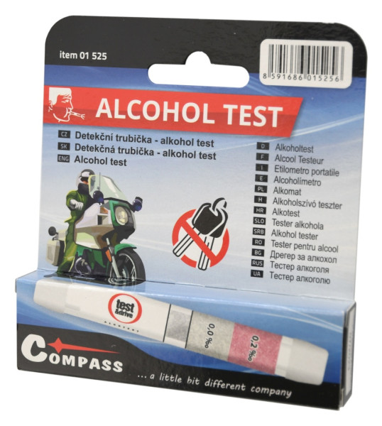 ALKOHOL TESTER - DETEKČNÍ TRUBIČKA - COMPASS