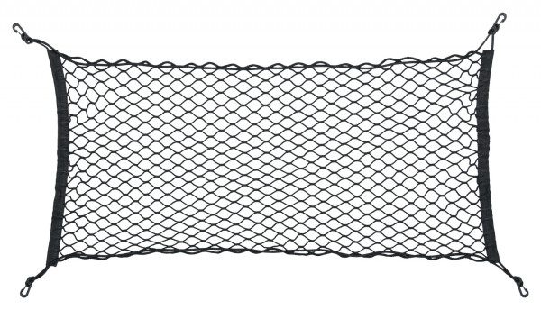 UPEVŇOVACÍ PRUŽNÁ SÍŤ COMPASS do KUFRU UNI - 90 cm x 50 cm - černá