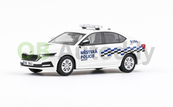 ŠKODA OCTAVIA IV SEDAN (2020) - 1:43 - ABREX - MĚSTSKÁ POLICIE MĚLNÍK