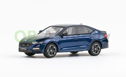 ŠKODA OCTAVIA IV RS SEDAN (2020) - 1:43 - ABREX - Modrá Storm Metalíza