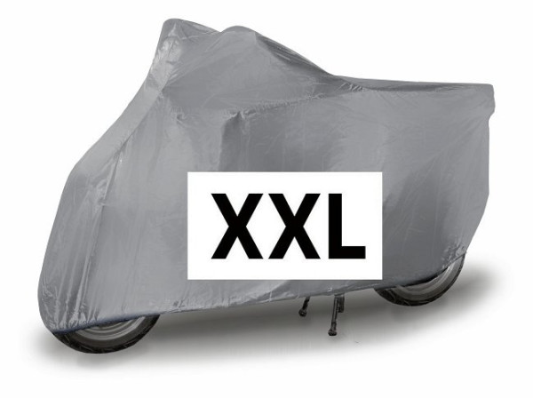 OCHRANNÁ PLACHTA na MOTOCYKL velikost XXL 294 x 105 x 127 cm - 100% WATERPROOF