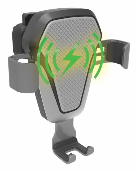 Držák telefonu LUKE-V bezdrátové nabíjení 10W - Compass