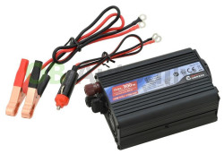 Měnič napětí (trafo) 12/230V 300W + USB - Compass