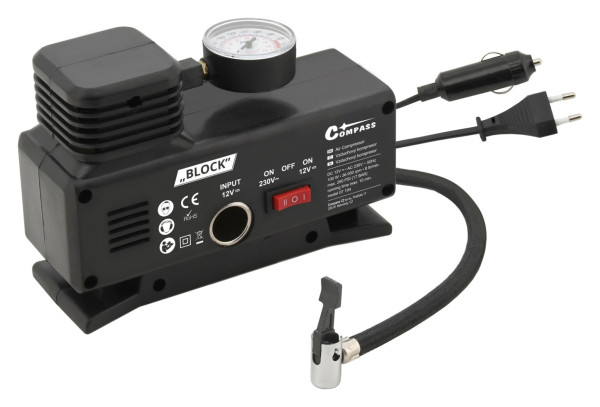 VZDUCHOVÝ KOMPRESOR COMPASS 12/230V TÜV/GS - BLOCK