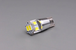 LED žárovka AUTOLAMP 12V 5W W2,1x9,5d 6x LED 5630 CANBUS (1 ks) - čirá