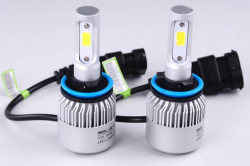 LED žárovka AUTOLAMP H8, H9, H11 12V - 24V 6.500 K - 2 ks