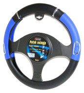 POTAH VOLANTU RALLY COMPASS 37-39 cm - modrý