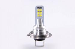 LED žárovka AUTOLAMP H7 12 - 24V 12 x LED čip 3030 - 1 ks