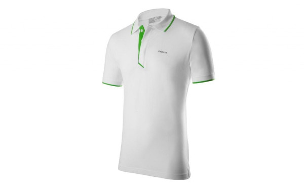 PÁNSKÁ POLOKOŠILE ŠKODA EVENT original - bílá