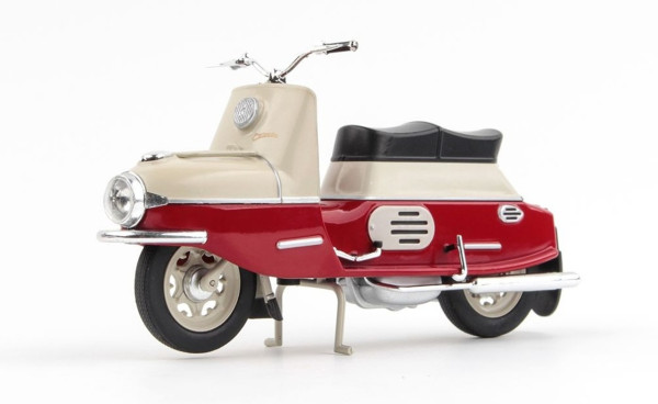 ČZ 175/501 (1958) - 1:18 - ABREX - tmavě červená/světle šedá