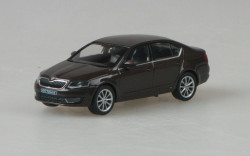 ŠKODA OCTAVIA III SEDAN (2012) - 1:43 - ABREX - Hnědá Topaz Metalíza