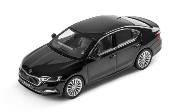 ŠKODA OCTAVIA IV SEDAN - 1:43 - i-SCALE - Černá Magic