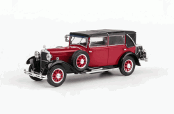 ŠKODA 860 (1932) - 1:43 - ABREX - Červená Tmavá