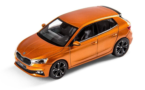 ŠKODA FABIA IV - 1:43 - NOREV - oranžová Phoenix