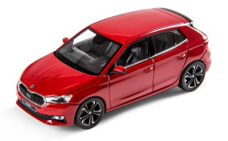 ŠKODA FABIA IV - 1:43 - NOREV - červená Velvet