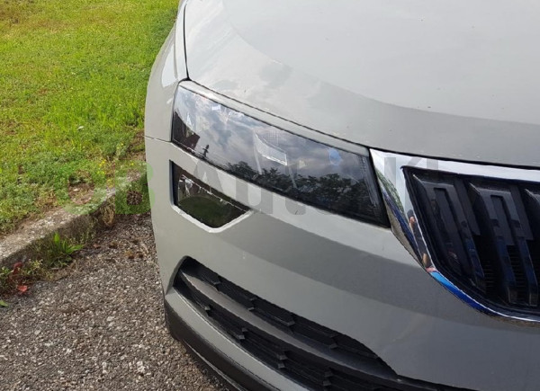 ŠKODA KAROQ-ABS MRAČÍTKA SPORTIVE v originál Škoda barvě STEEL GREY (F7A)