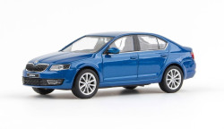 ŠKODA OCTAVIA III SEDAN (2012) - 1:43 - ABREX - Modrá Race Metalíza