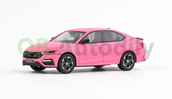 ŠKODA OCTAVIA IV RS SEDAN (2020) - 1:43 - ABREX - Růžová