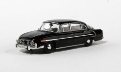 Tatra 603 (1969) - 1:43 - ABREX - černá (černý interiér)