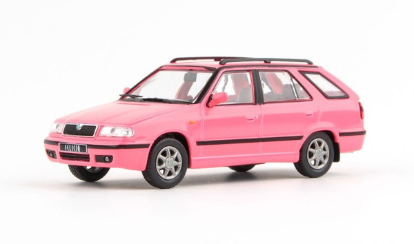 ŠKODA FELICIA COMBI facelift (1998) - 1:43 - ABREX - Růžová