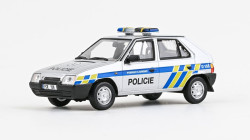 Škoda Favorit 136L (1988) - ABREX - 1:43 - Policie České republiky