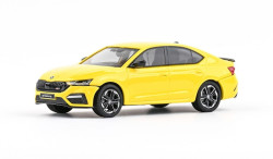 ŠKODA OCTAVIA IV RS SEDAN (2020) - 1:43 - ABREX - Žlutá Sprint