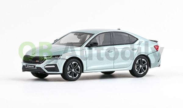 ŠKODA OCTAVIA IV RS SEDAN (2020) - 1:43 - ABREX - Zelená Arctic Metalíza