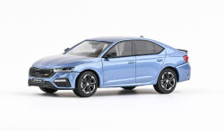 ŠKODA OCTAVIA IV RS SEDAN (2020) - 1:43 - ABREX - Modrá Water Metalíza