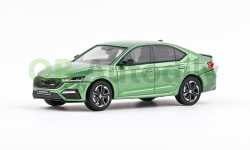 ŠKODA OCTAVIA IV RS SEDAN (2020) - 1:43 - ABREX - Zelená Cosmic Metalíza