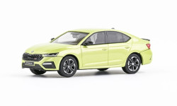 ŠKODA OCTAVIA IV RS SEDAN (2020) - 1:43 - ABREX - Zelená Pistachio Metalíza