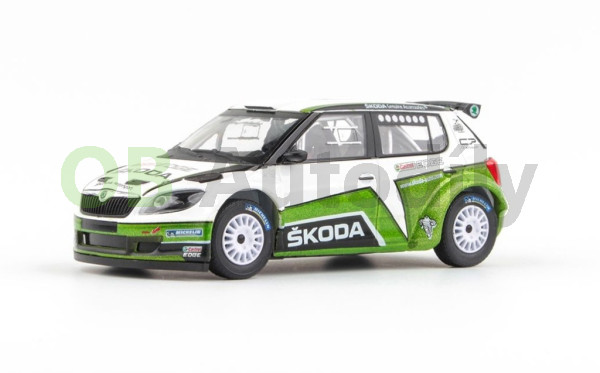 ŠKODA FABIA II S2000 facelift (2010) - 1:43 - ABREX - Škoda Motorsport Design 2012 II - Šotolinová Kola