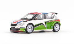 ŠKODA FABIA II S2000 facelift (2010) - 1:43 - ABREX - Škoda UK "Mikkelsen" Design 2011