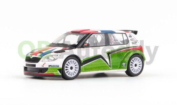 Škoda Fabia II S2000 facelift (2010) - 1:43 - ABREX - Škoda UK Mikkelsen Design 2011