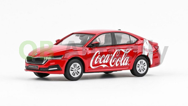 ŠKODA OCTAVIA IV SEDAN (2020) - 1:43 - ABREX - COCA COLA Česká republika