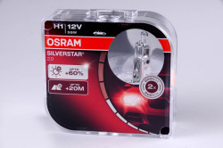 autožárovka H1 12V 55W P14,5s OSRAM SILVERSTAR 2.0 + 60% více světla