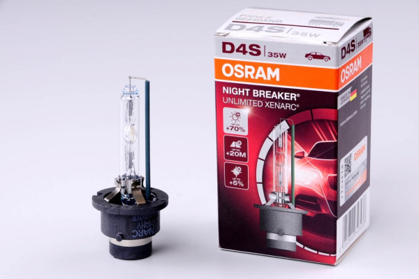 Xenonová výbojka D4S 42V 35W P32d-5 Night Breaker Unlimited+70% Osram