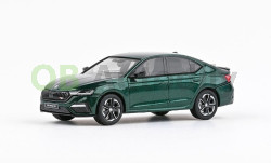 ŠKODA OCTAVIA IV RS SEDAN (2020) - 1:43 - ABREX - Zelená Amazonian Metalíza