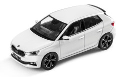 ŠKODA FABIA IV - 1:43 - NOREV - bílá Moon