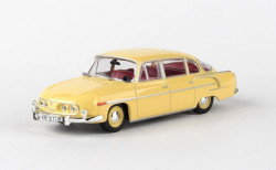 TATRA 603 (1969) - 1:43 - ABREX - žlutá světlá - červený interiér