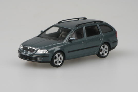 ŠKODA OCTAVIA II COMBI (2004) - 1:43 - ABREX - Šedá Graphite Metalíza